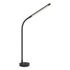 Resi LED Desk Lamp, Gooseneck, 18.5' High, Black