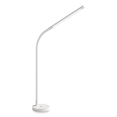 Resi LED Desk Lamp, Gooseneck, 18.5" High, White