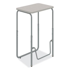 Safco® AlphaBetter® 2.0 Height-Adjustable Student Desk with Pendulum Bar