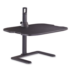 Safco® Stance Height-Adjustable Laptop Stand, 26.9 x 18 x 1.25 to 15.75, Black, Supports 15 lbs, Ships in 1-3 Business Days