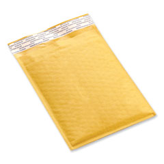 Universal® Peel Seal Strip Cushioned Mailer, #5, Extension Flap, Self-Adhesive Closure, 10.5 x 16, 25/Carton