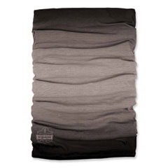 N-Ferno 6491 Reversible Thermal Fleece + Poly Multi-Band, One Size Fits Most, Light Gray Fade