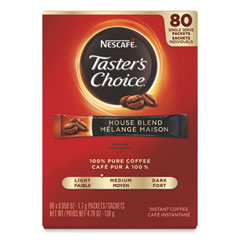 Nescafé® Taster's Choice Stick Pack, House Blend, 80/Box