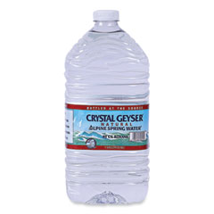 Crystal Geyser® Alpine Spring Water, 1 Gal Bottle, 6/Carton, 48 Cartons/Pallet