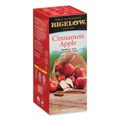 Bigelow® Apple Cinnamon Herbal Tea, 0.09 Tea Bag, 28/Box