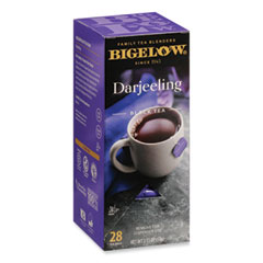 Bigelow® Darjeeling Black Tea Bags, 0.08 Tea Bag, 28/Box