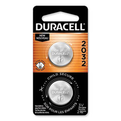Duracell® Lithium Coin Batteries With Bitterant, 2032, 6/Box