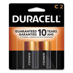 Duracell® CopperTop Alkaline C Batteries, 2/Pack