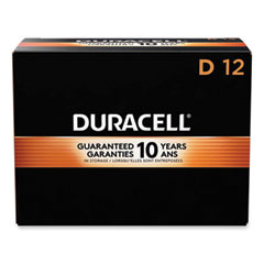 Duracell® CopperTop Alkaline D Batteries, 12/Box