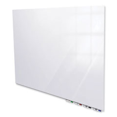 Aria Low Profile Magnetic Glass Whiteboard, 36 x 24, White Surface, Ships in 7-10 Business Days