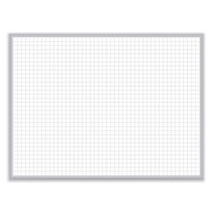 Non-Magnetic Whiteboard with Aluminum Frame, 24 x 17.81, White Surface, Satin Aluminum Frame