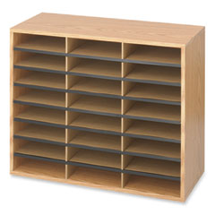 Safco® Wood/Corrugated Literature Organizer