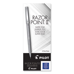 Pilot® Razor Point II® Super Fine Marker Pen
