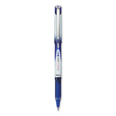 Pilot® VBall Grip Liquid Ink Roller Ball Pen, Stick, Extra-Fine 0.5 mm, Blue Ink, Blue/White Barrel, Dozen