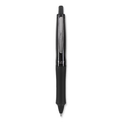 Pilot® Dr. Grip FullBlack Advanced Ink Ballpoint Pen, Retractable, Medium 1 mm, Black Ink, Black Barrel