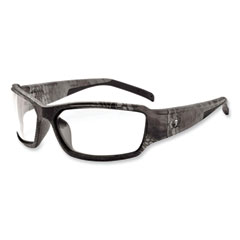 Skullerz Thor Safety Glasses, Kryptek Tyhpon Nylon Impact Frame, AntiFog Clear Polycarbonate Lens
