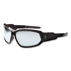 ergodyne® Skullerz Loki Safety Glasses/Goggles, Black Nylon Impact Frame, AntiFog Indr/Outdr Polycarb Lens, Ships in 1-3 Business Days