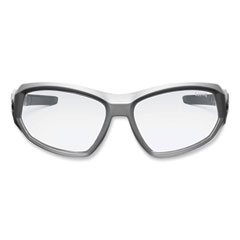 ergodyne® Skullerz Loki Safety Glasses/Goggles, Matte Gray Nylon Impact Frame, Anti-Fog Clear Polycarb Lens, Ships in 1-3 Business Days