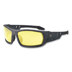 ergodyne® Skullerz Odin Safety Glasses, Kryptek Typhon Nylon Impact Frame, Yellow Polycarbonate Lens, Ships in 1-3 Business Days