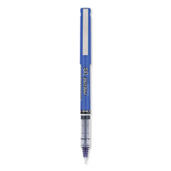 Pilot® Precise V5 Roller Ball Pen, Stick, Extra-Fine 0.5 mm, Purple Ink, Purple/Clear Barrel, Dozen
