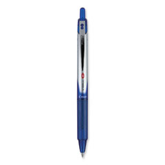 Pilot® VBall RT Liquid Ink Roller Ball Pen, Retractable, Extra-Fine 0.5 mm,  Blue Ink, Blue/White Barrel