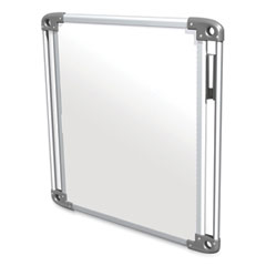 Nexus Double-Sided Portable Whiteboard Tablet, 27.88x27.88, White Surface, Satin Aluminum Frame