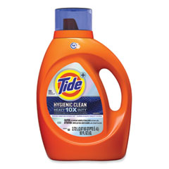 Tide® Hygienic Clean Heavy 10x Duty Liquid Laundry Detergent, Original, 92 oz Bottle, 4/Carton