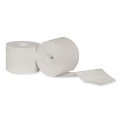 Tork® Coreless High Capacity Bath Tissue, 2-Ply, White, 750 Sheets/Roll, White, 12/Carton