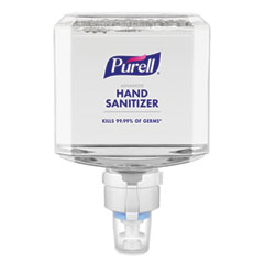 PURELL® Healthcare Advanced Foam Hand Sanitizer, 1,200 mL, Clean Scent, For ES8 Dispensers, 2/Carton