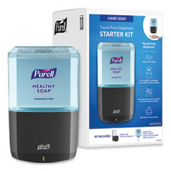 PURELL® HEALTHY SOAP Gentle & Free Foam ES6 Starter Kit, 1,200 mL, Graphite