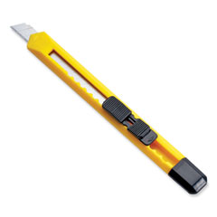 Stanley® Quick Point Utility Knife, 9 mm Blade, Yellow/Black