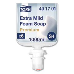 Tork® Premium Extra Mild Foam Soap, Sensitive Skin, Unscented, 1 L, 6/Carton