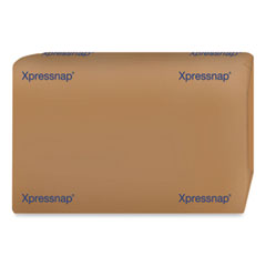 Tork® Xpressnap Interfold Dispenser Napkins, 2-Ply, Bag-Pack, 13 x 8.5, Natural, 500/Pack, 12 Packs/Carton