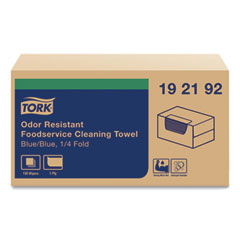 Tork® Foodservice Cloth, 13 x 24, Blue, 150/Carton