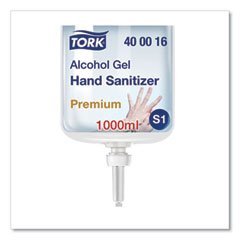 Tork® Premium Alcohol Gel Hand Sanitizer, 1 L Bottle, Light Scent, 6/Carton