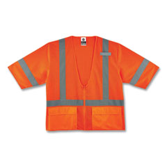 ergodyne® GloWear 8320Z Class 3 Standard Zipper Vest