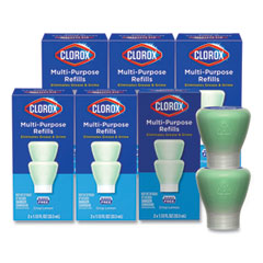Clorox® Clorox Multipurpose Degreaser Cleaner Refill Pods, Crisp Lemon Scent, 2 Pods/Box, 8 Boxes/Carton