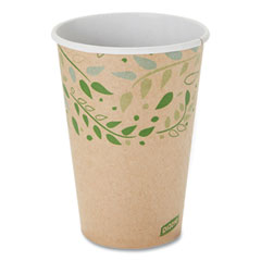EcoSmart Recycled Hot/Cold Cups, 16 oz, Kraft Paper, 1,000/Carton