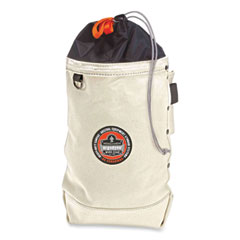 ergodyne® Arsenal 5728 Topped Tall Bolt Bag, 5 x 10 x 13, Canvas, White, Ships in 1-3 Business Days