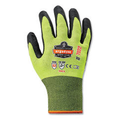 ergodyne® ProFlex 7022-CASE ANSI A2 Coated CR Gloves DSX, Lime, Medium, 144 Pairs/Carton, Ships in 1-3 Business Days