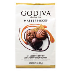 Godiva® Masterpieces Chocolate Assortment, Assorted Flavors, 13.25 oz Bag, Ships in 1-3 Business Days