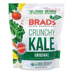 Brad’s® Plant Based Crunchy Kale, 13 oz Bag, Ships in 1-3 Business Days