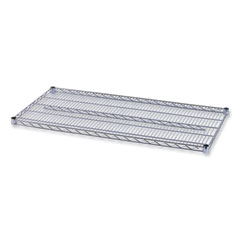Alera® Industrial Wire Shelving Extra Wire Shelves, 48w x 24d, Silver, 2 Shelves/Carton