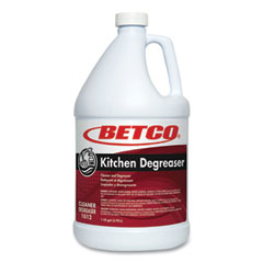 Betco® Kitchen Degreaser, Characteristic Scent, 1 gal Bottle, 4/Carton