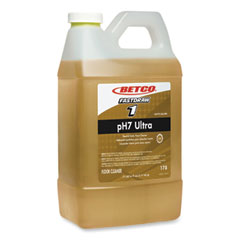 Betco® pH7 Ultra Neutral Cleaner, Lemon Scent, 2 L Bottle, 4/Carton