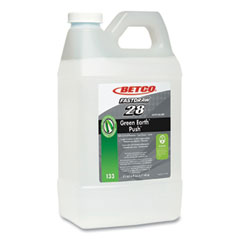 Betco® Green Earth Bioactive Solutions PUSH Drain Cleaner, New Green Scent, 2 L Bottle, 4/Carton
