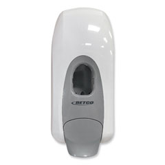 Betco® Clario Dispensing System Manual Foam Dispenser, 1,000 mL, 5.11 x 3.85 x 11.73,  White, 12/Carton