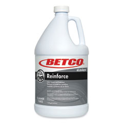 Betco® Reinforce Floor Cleaner and Protectant, Lemon Scent, 1 gal Bottle, 4/Carton