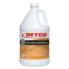 Betco® Oven Fryer Grill Cleaner, Characteristic Scent, 1 gal Bottle, 4/Carton