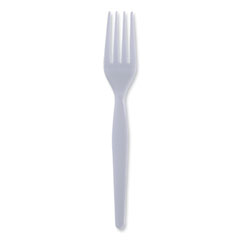 Boardwalk® Heavyweight Polystyrene Cutlery, Fork, White, 1000/Carton